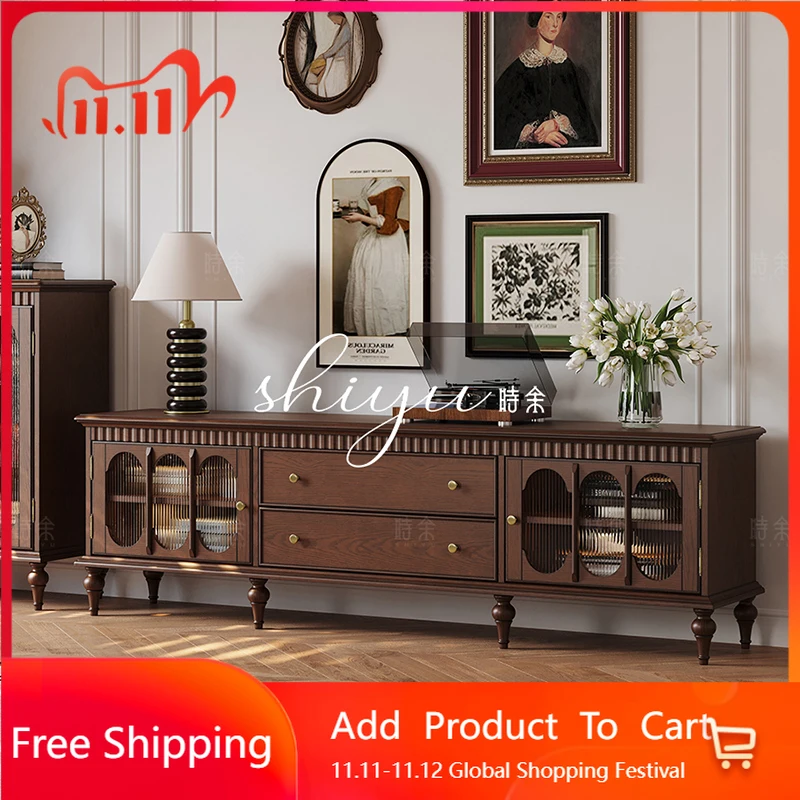 

Wooden Beauty Tv Stands Room Decor Big Size Save Space Accent Nordic Luxury Tv Table Living Room Muebles Space Saving Furniture