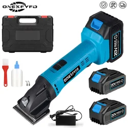 6 Speed Wireless Electric Wool Shears Pet Machine Goat Horse Hair Scissor Sheep Shearing Clipper Tools for Makita 18V Battery