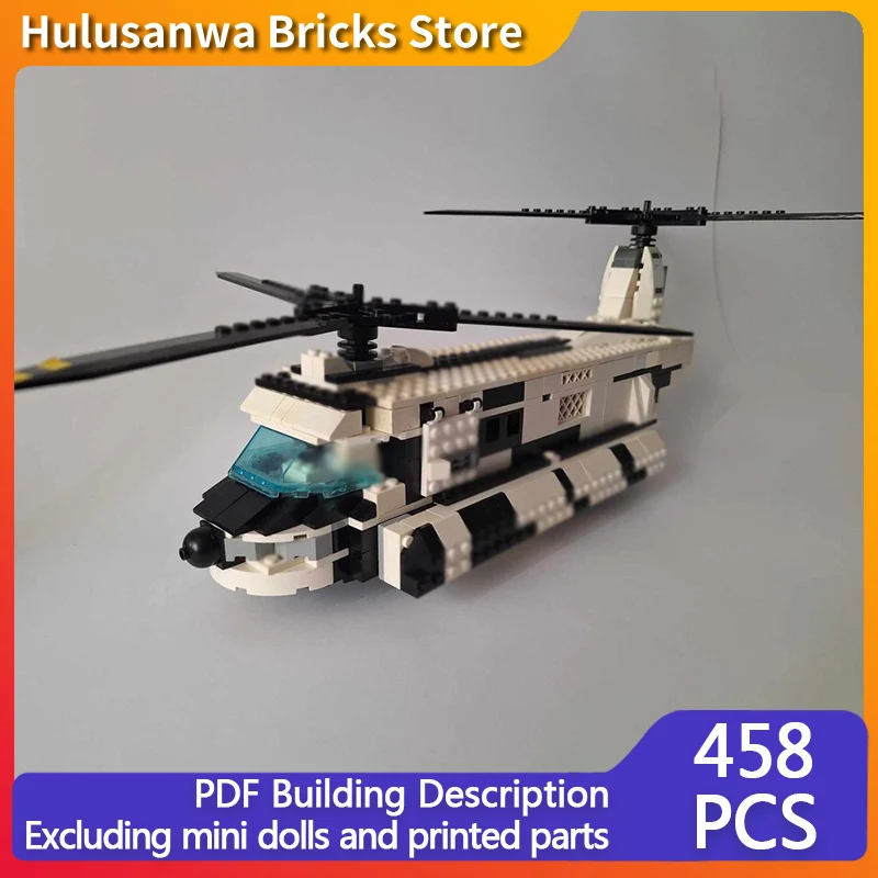 

Вертолет CH-47 Chinook, модель MOC, строительные кирпичи, военное оборудование, модульные технологии, подарки, праздник, сборка, детские игрушки, костюм