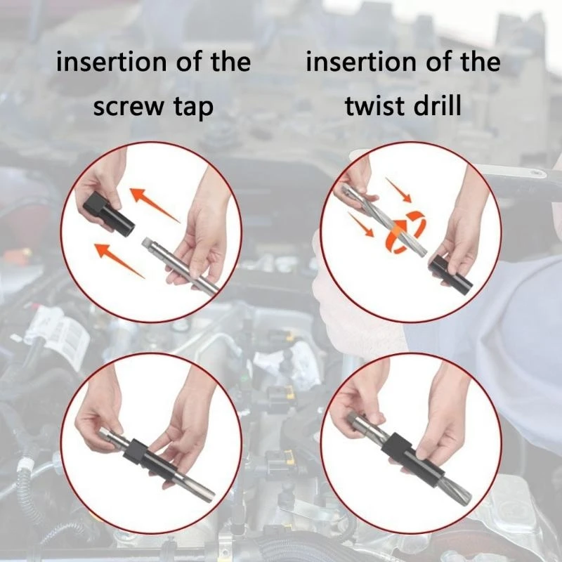 

Plugs Thread Repair Tool for Car Repair Steel Construction Easy to Use 601A