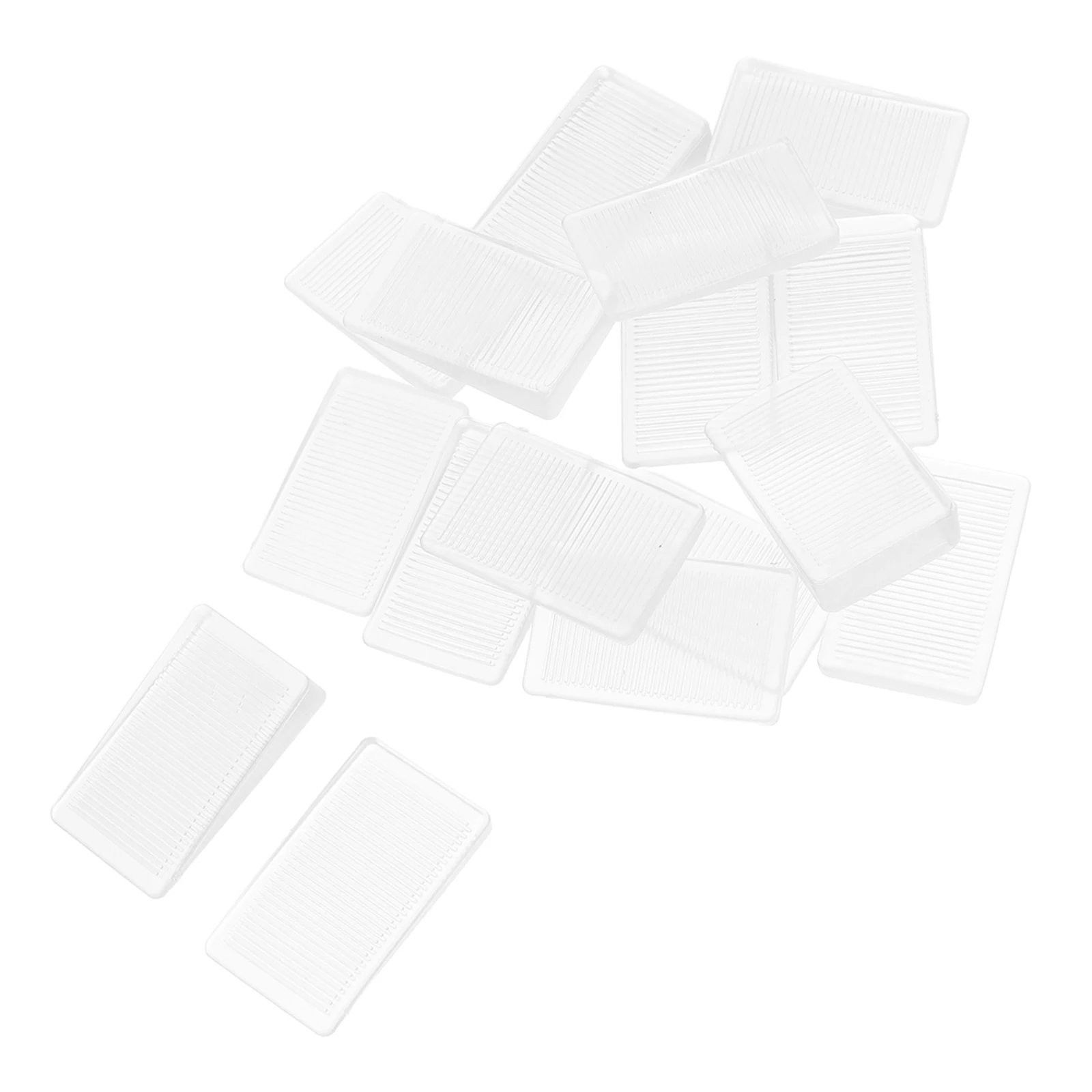 

16 Pcs Furniture Leveling Pad Chairs Anti Slide Protectors Transparent Tpr Pads for Legs