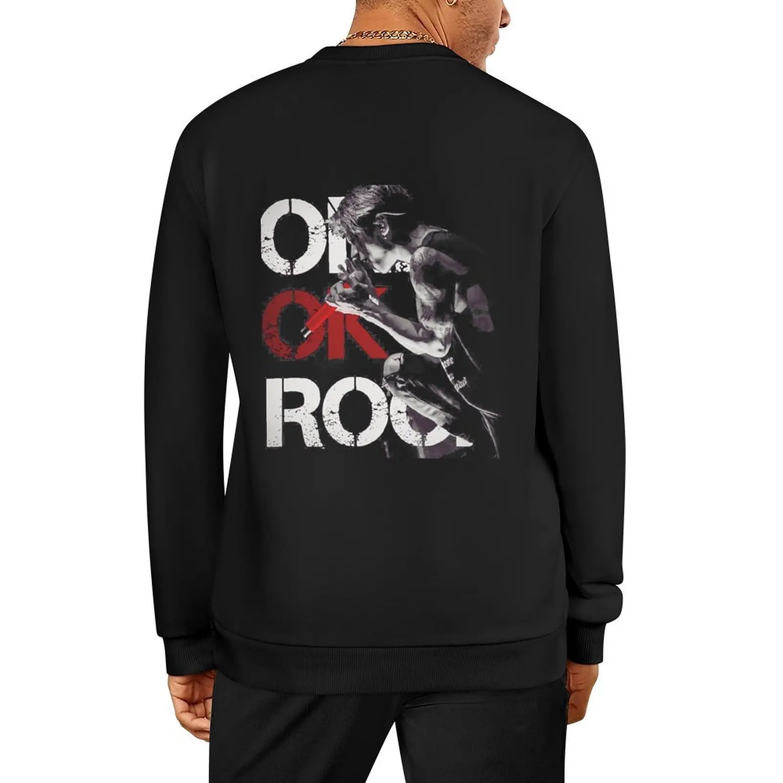 

ONE OK ROCK TakA Classic Pullover mens clothing mens clothes tracksuit men tracksuit sweatshirt male