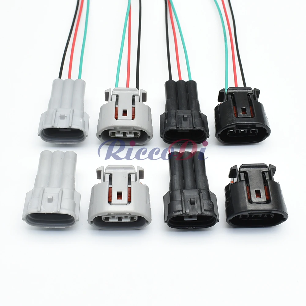 1 Set 3 Pin Way Sumitomo TS Alternator Auto Wire Connector 1 Set 3 Pin Way Sumitomo TS Alternator Auto Wire Connector