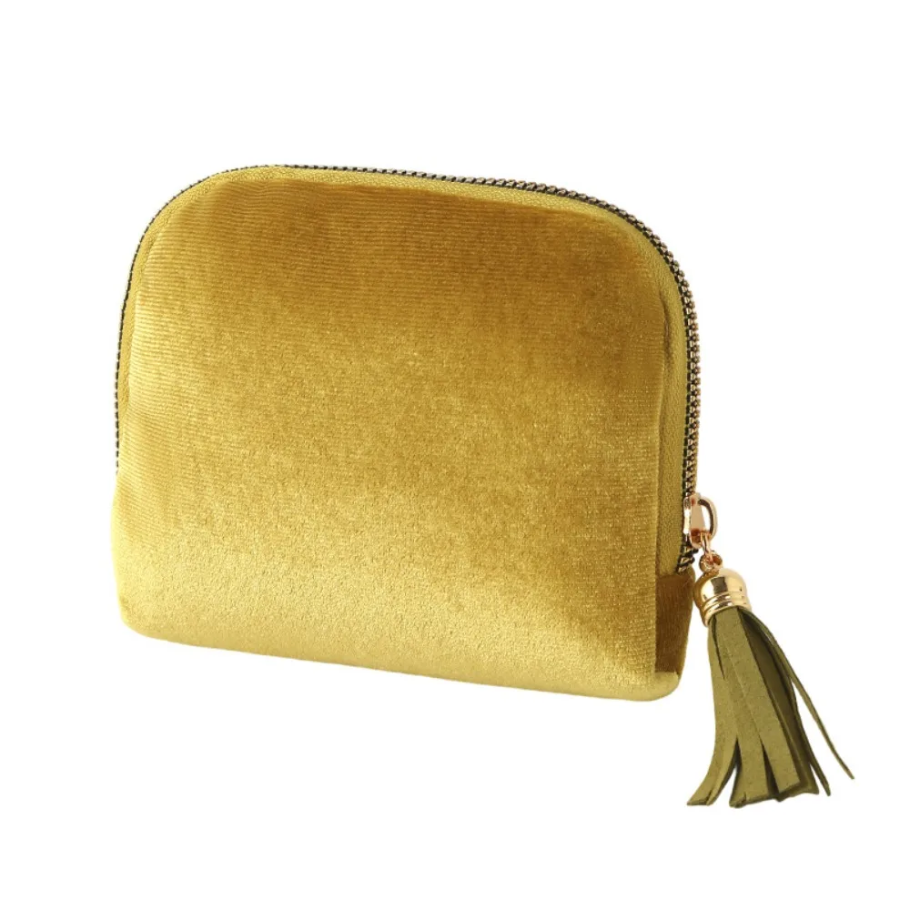 

New Design with Zipper Jewelry Storage Bag Velvet Portable Jewelry Organizer Multifunctional Organizer Pouch