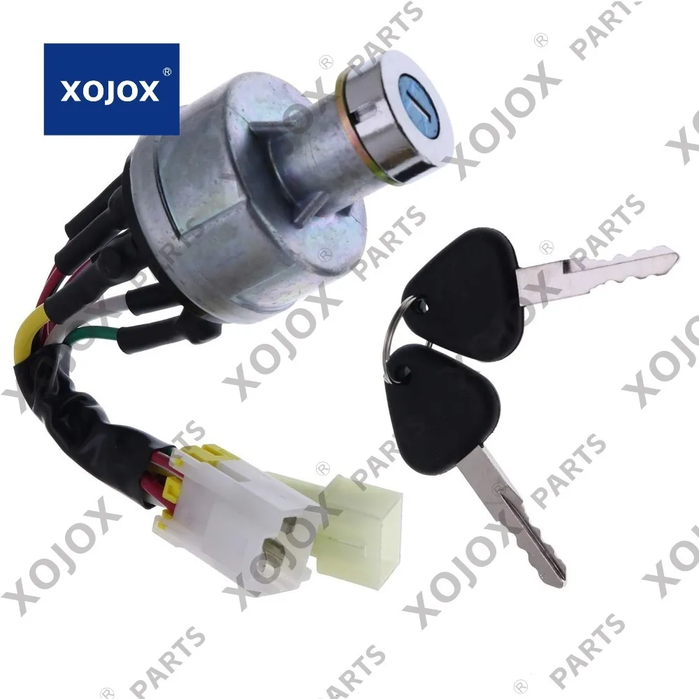 

Xojox ZTUOAUMA Выключатель зажигания 14526158, совместимый с экскаватором Volvo EC55 EC60 EC80 EC140 EC160 EC210 EC240 EC290 EC330