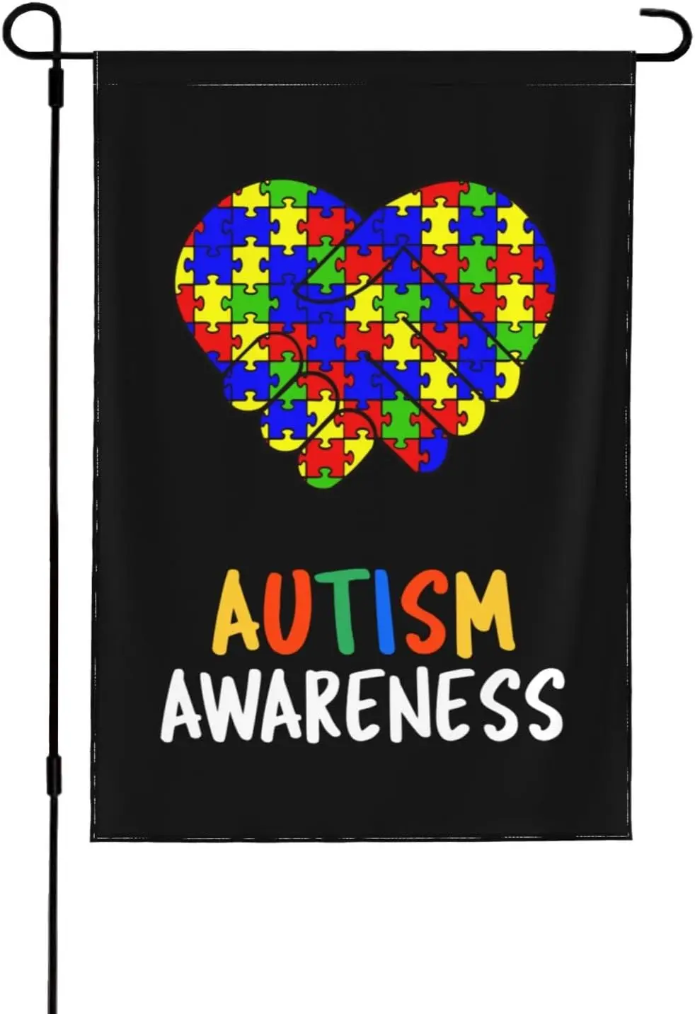 Autism Awareness Autism Flag Flags for outside 12.5x18 Inch Garden Flag Farmhouse Yard Indoor/Outdoor Decoration Banner Deco WWP