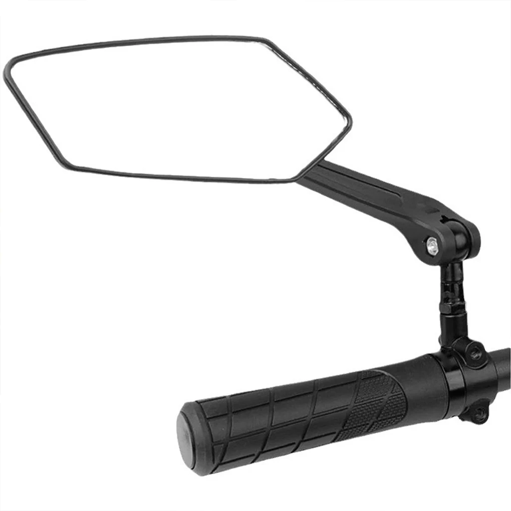 2pieces Reinforced Bike Mirror For Ebike With Quick And Easy Installation Clear Viewing Angle