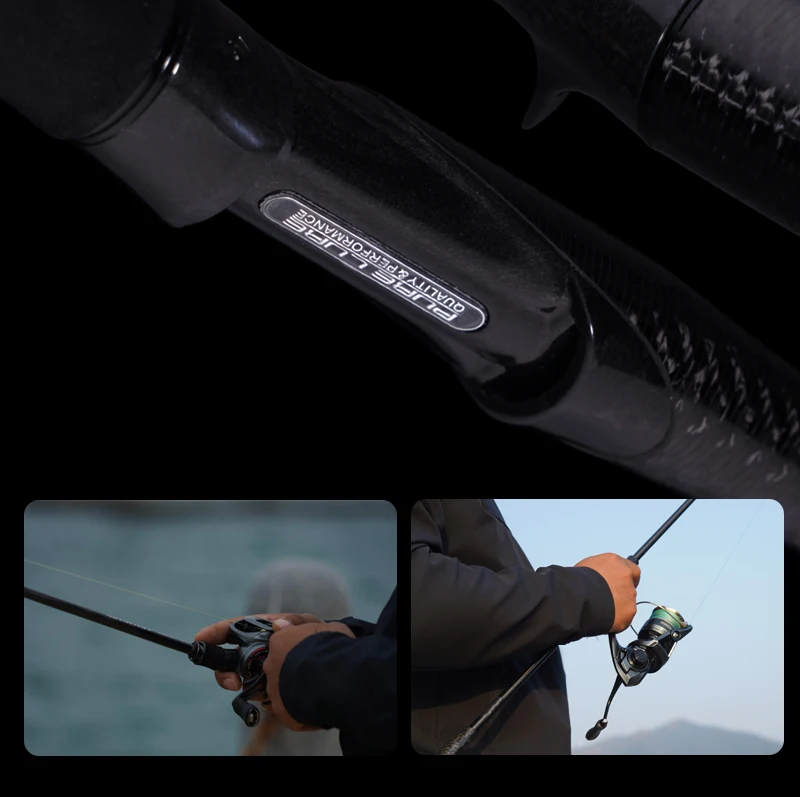 PURELURE NDVIA MAX Travel Vielseitiger Stab mit fester Spitze, 6 Fuß, 7,2 Fuß, 1,5–20 g, weicher Köder, Jerkbait, F/MF-Action, Barsch, Hecht, Zander, Bass, Tintenfisch – Detail 10