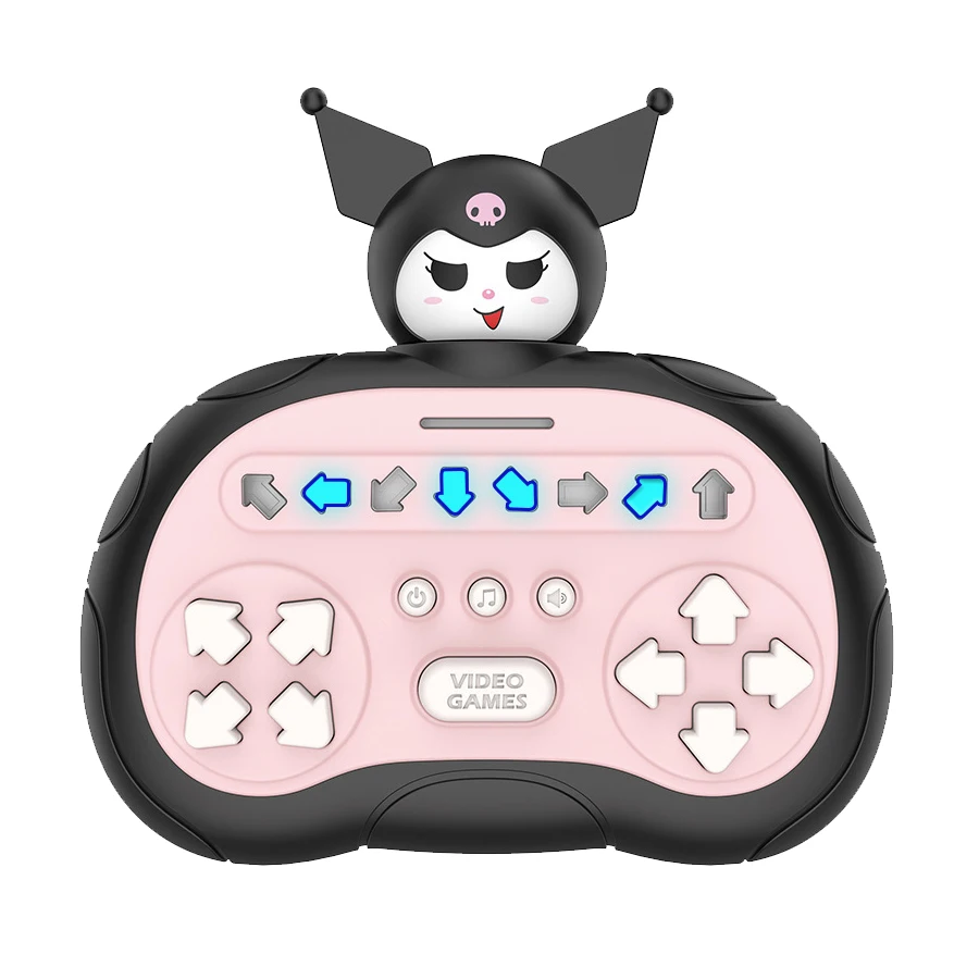 Snel Druk Spel Pop-up Fidget Bubble Elektronisch Pop it Pro Spel Pikachu Stitch Spiderman Licht Anti-stress Speelgoed voor Kinderen Cadeau