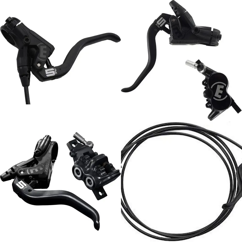 

Легкий алюминиевый велосипедный тормозной рычаг MT5 с 2 пальцами, используемый влево/вправо, длина кабеля 2,200 мм, комплект одиночных колодок, включая Ac