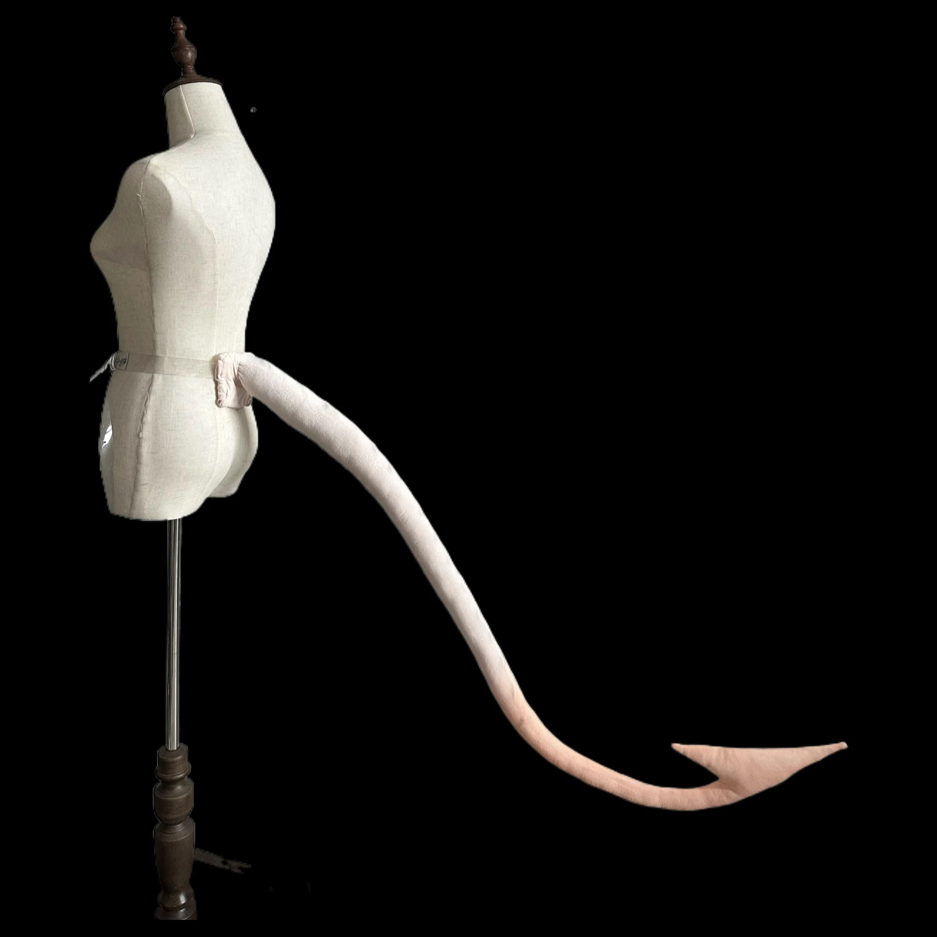 New Baldur's Gate 3 Tiefling Devil Tail Cosplay Costume Accessories for Game Party Custom Made Handmade Long About 110cm