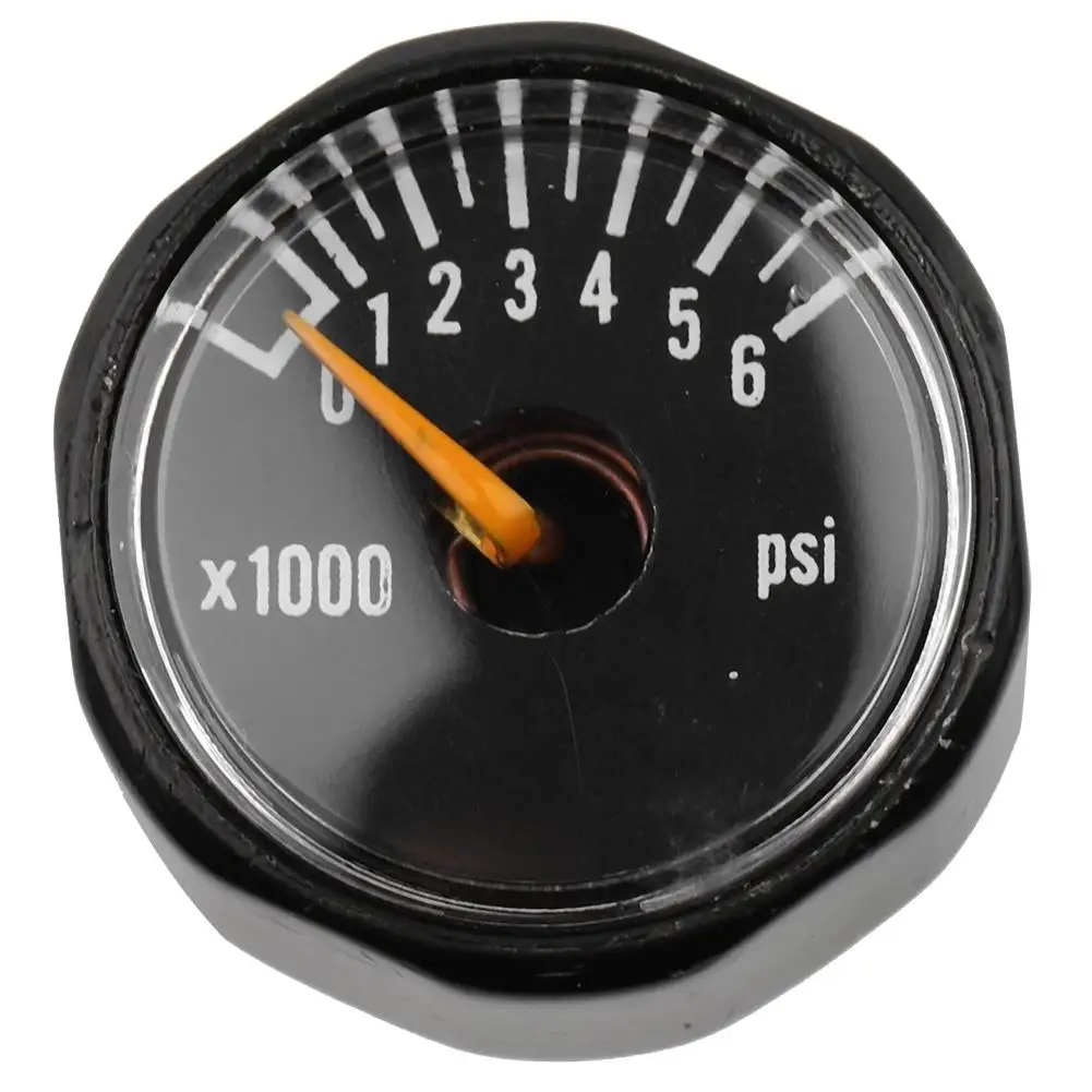 1/8 NPT  Pressure Gauge for CO2 - High Pressure Manometer 3000PSI/6000PSI