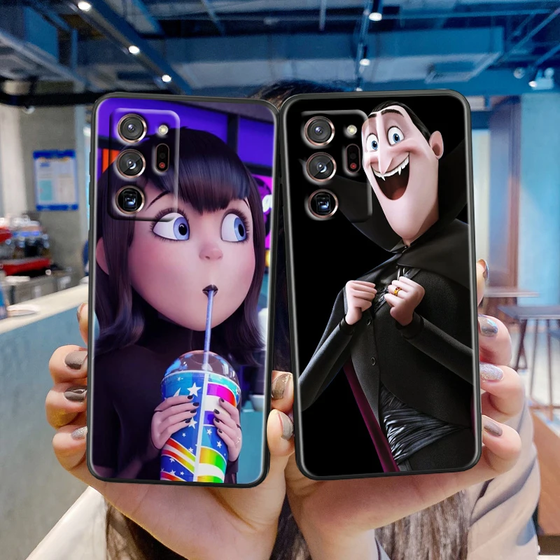 Hotel Transylvania Disney Film For Samsung Note 20 10 Ultra Plus A31 A14 A12 A70 A34 A25 A04 A05 A15 A24 5G Black TPU