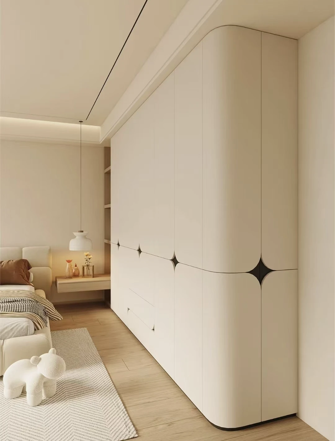 

Высококачественные компактные угловые шкафы для спальни, подходящие для квартир и спален.