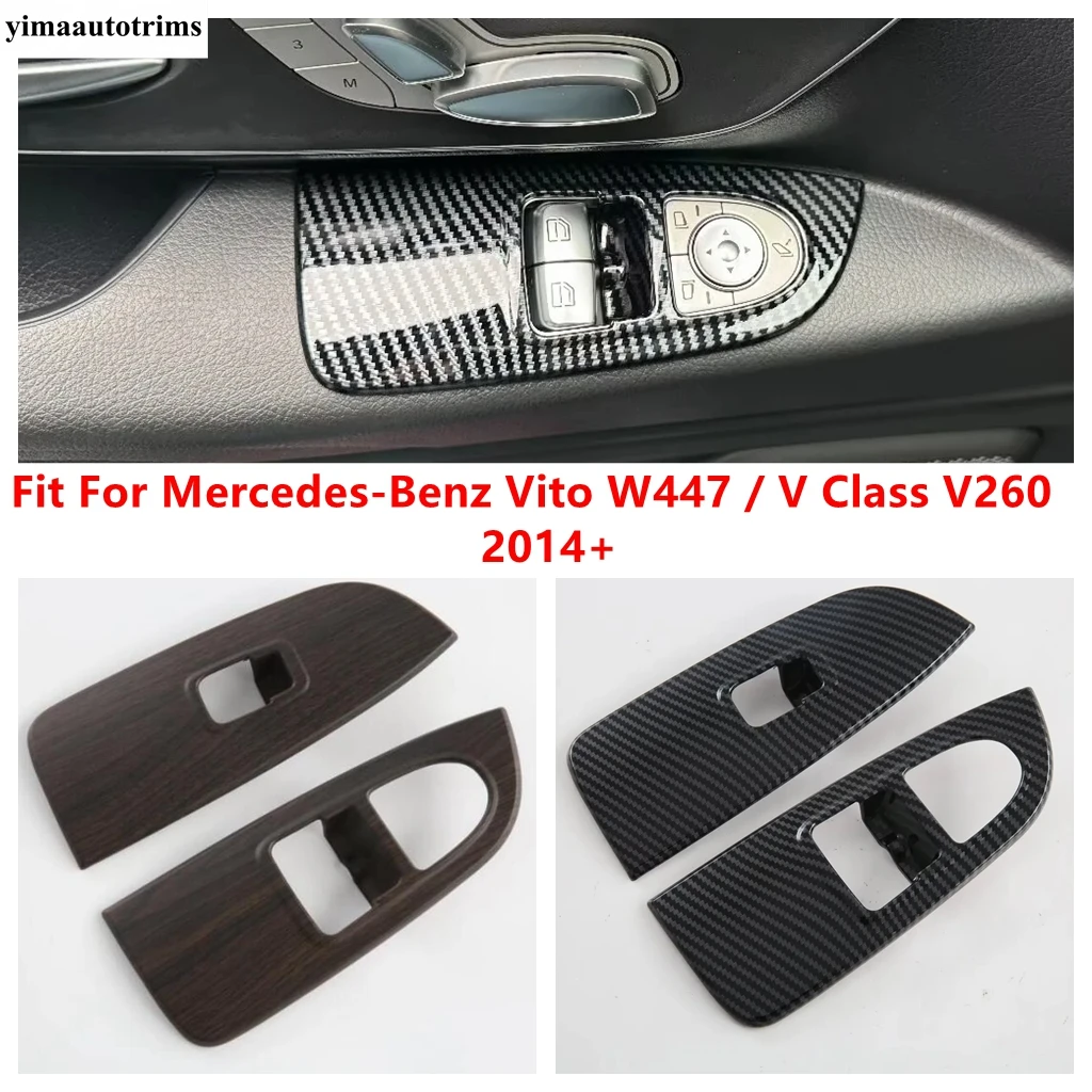 

Car Inner Door Armrest Window Lift Button Panel Cover Trim Accessories For Mercedes-Benz Vito W447 / V Class V260 2014 - 2021