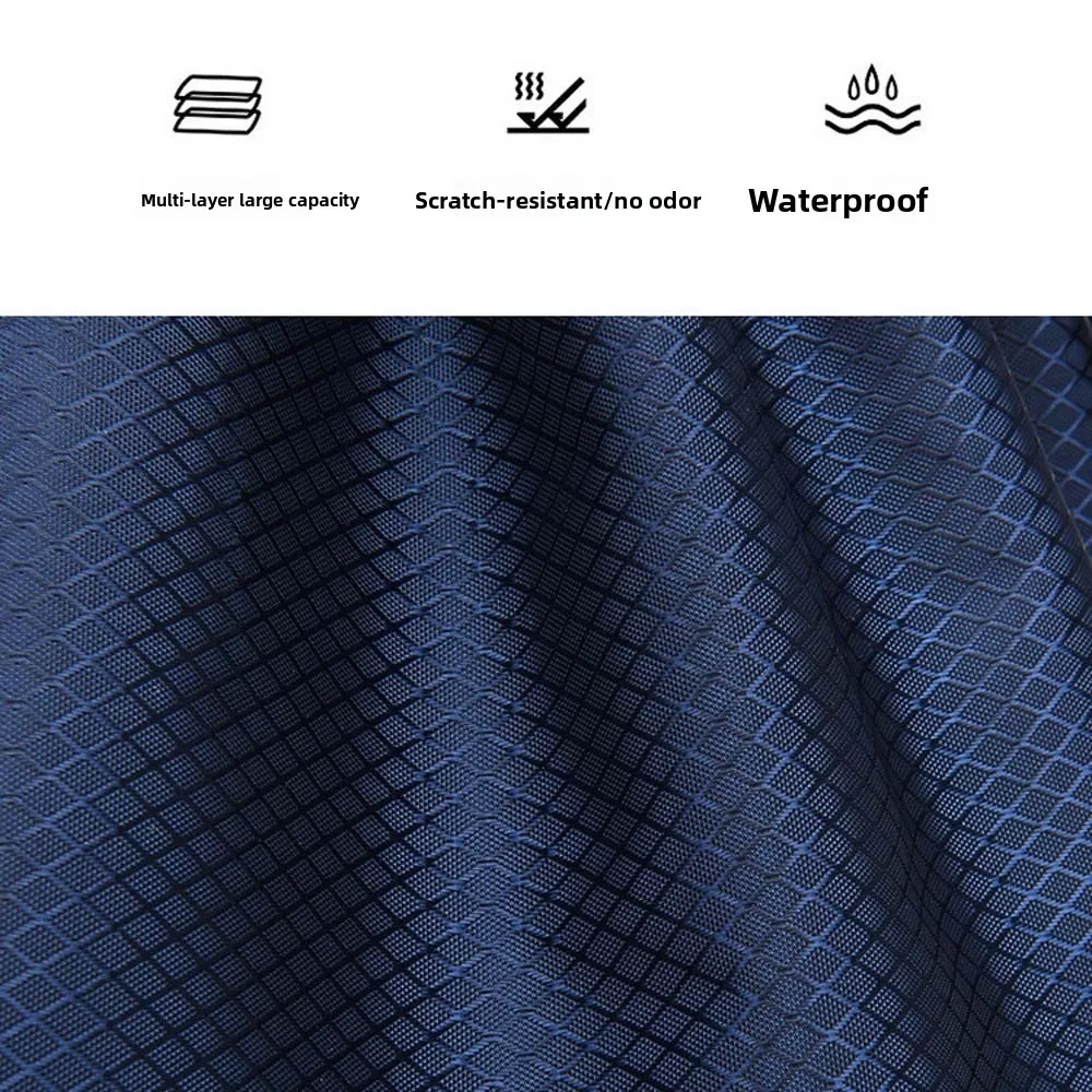 Portable Gym Drawstring Bag Quick Drying Adjustable Straps Oxford Cloth Backpack Solid Color Lightweight Drawstring School Bag