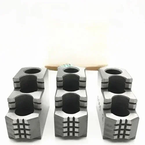 5 6 8 10 Inches New High Precision Standard for CNC Lathe Machine Hydraulic Hard Claw Three Jaw Chuck Strong Step Claws