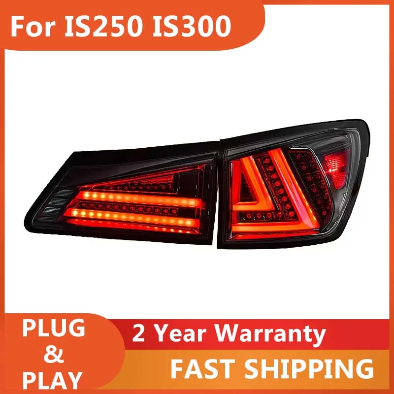 

Car Styling for Lexus IS250 Tail Lamp 2006-2012 IS300 Taillight IS350 Rear DRL Fog Brake Reversing Turn Signal