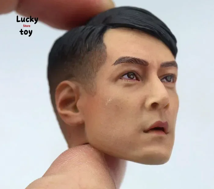 Daniel Wu Head Carving 1/6 Scale Short Hair Handsome Boy Male Soldier Head Sculpt Fit for 12in Phicen Tbleague Toy