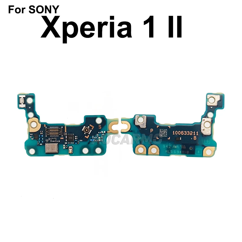 Aocarmo For Sony Xperia 1 II X1ii XQ-AT52 XQ-AT72 SO-51A MARK2 Bottom Microphone Platine Antenna Board Replacement Part - Image 5