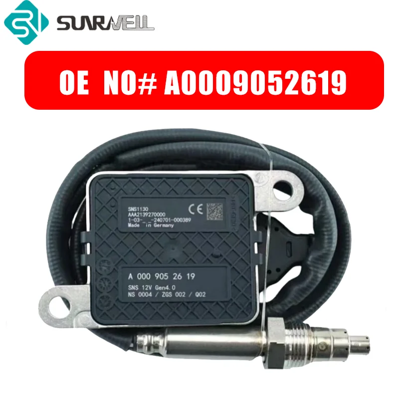 

A0009052619 NOx Sensor Car Nitrogen Oxygen Nox Sensor For Mercedes Benz SLK R172 ML/GLE W166 E V213 W238 Sprinter 906 0009052619