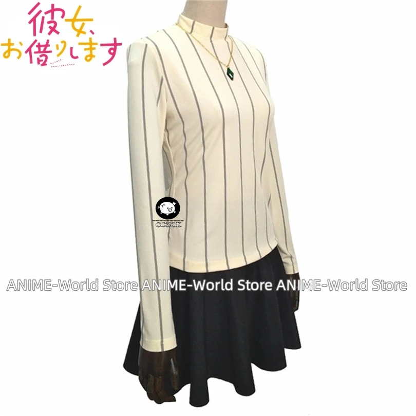 Rent a Girlfriend/Kanojo Okarishimasu Sarashina Ruka Cosplay Costume Halloween Party Performance Costume