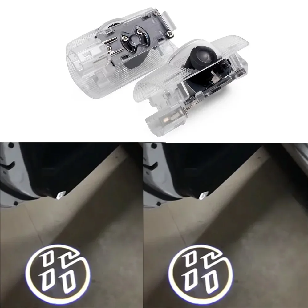 

For Toyota Ghost Door Light 2pcs AE86 Logo Light Door Courtesy Lamp For Toyota AE86 GT86 FT86 Toyota Welcome Light Puddle Lamp