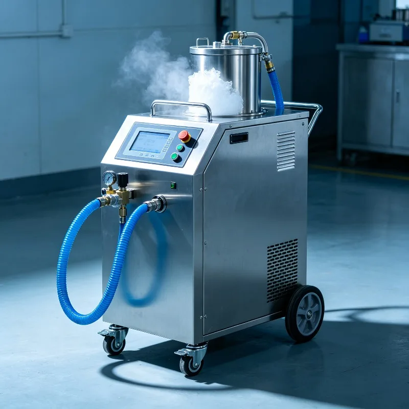 

High Pressure Dry Ice Cleaning Machine Fast Cleaning Dry Ice Blaster For Industrial Equipment