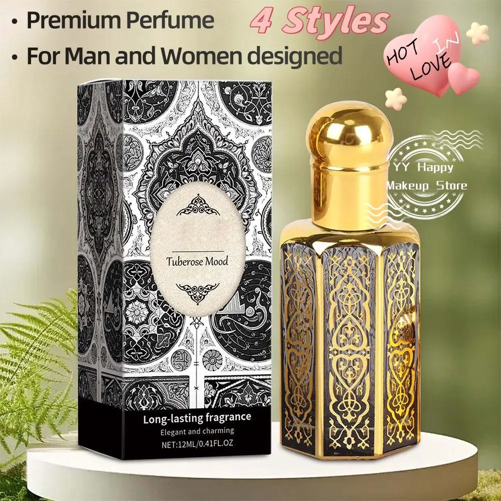 Arabski Uroczy Perfumowany Olejek Eteryczny, Podniecający Uczucia Między Mężczyznami i Kobieta, Długotrwały Zapach, Perfumy do Pocałunków, Oryginalny Arabski Zapach