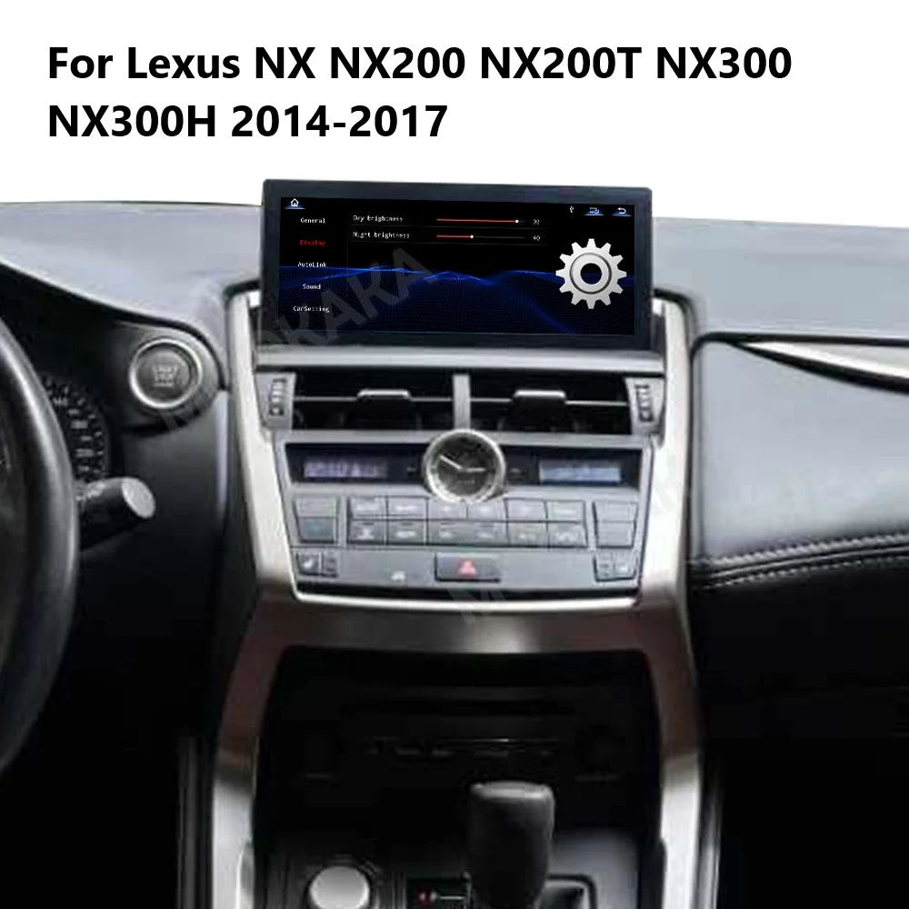 Car Radio Linux Screen For Lexus NX NX200 NX200T NX300 NX300H 2014-2017 Multimedia Player GPS Navigation Navi Stereo Wireless