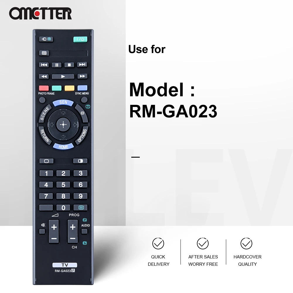 RM-GA023 misura per telecomando TV Sony KLV-55EX630 KLV-60EX640
