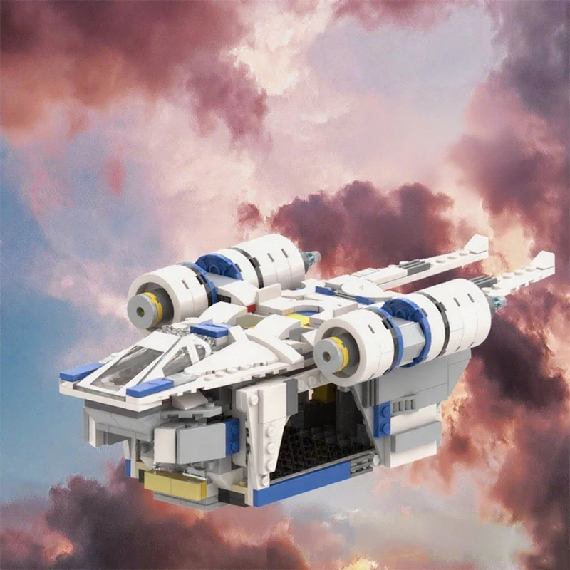 

378 шт. MOC Star Batter 75399 Jyn's Ship Rogue One Премиум Космический корабль DIY Модель Строительные блоки Игрушки на день рождения Подарок