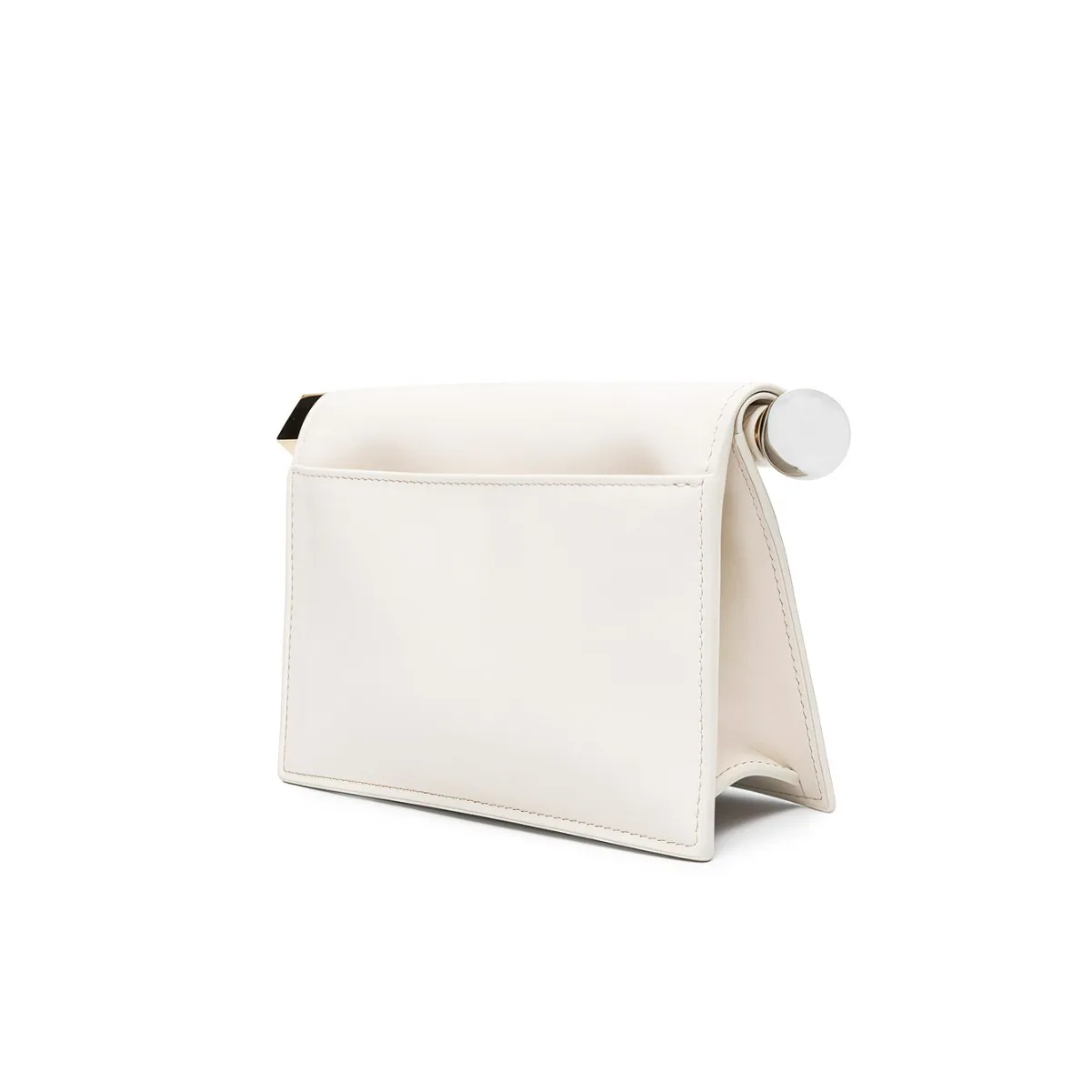 New Trendy Rolled Edge Bag, Chain Bag, One Shoulder Crossbody Versatile Folding Handbag, Light Luxury High-End Banquet Bag