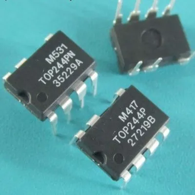 10PCS/lot TOP244PN DIP-7 TOP244 DIP TOP244P 244PN DIP7 In Stock