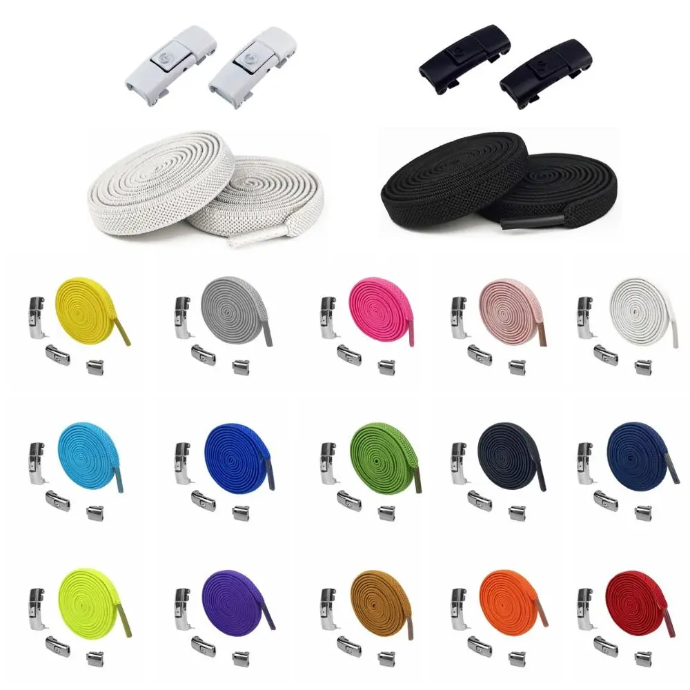 結ばない靴紐 マグネット式靴紐 バックルプレス フラットフリー靴紐バックル 靴紐アクセサリー 靴紐ツール 靴バックル