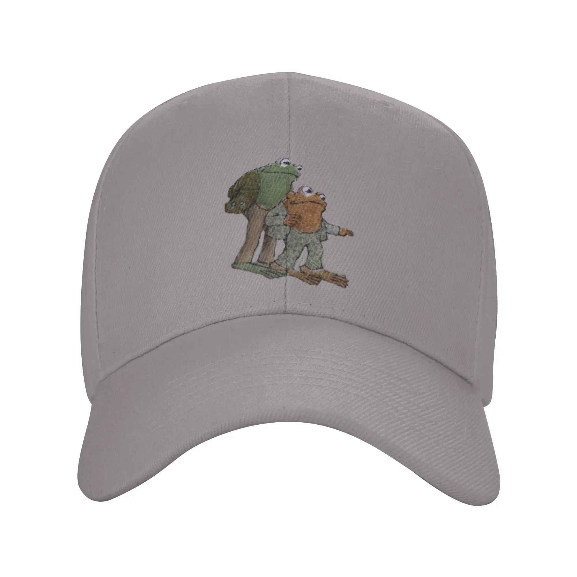 Frog and Toad Trendy Baseball Cap Basketball Match Embroidered Cap Baseball Cap