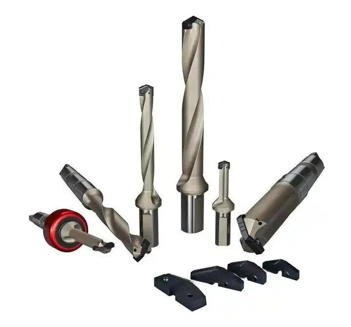 Spade Drill Bit with HSS Insert Range  Inner Coolant Ring Long Step Drill Bits for Metal Drilling Heavy Duty for Metal with case