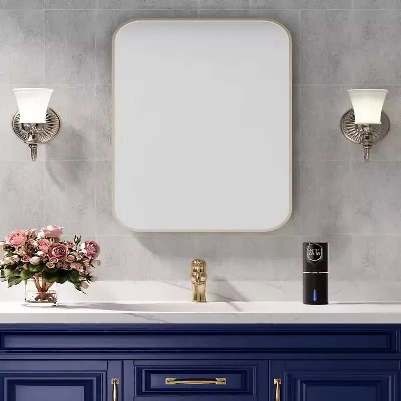 Xiaomi 自動泡立て石鹸ディスペンサー タッチレス HD LED 時間と温度表示 5 レベル調整可能 IPX6 11オンス/320ml