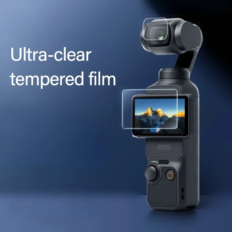 Защитник экрана для линз для кармана 3 закаленного стеклянного покрытия скрахопроницаемость