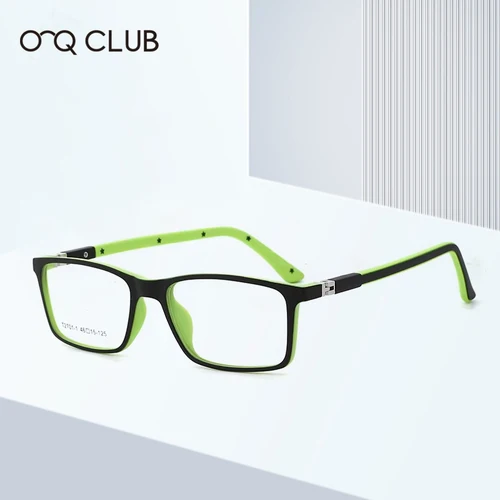 O-Q CLUB, gafas cuadradas para niños, montura para miopía, gafas ópticas para niños y niñas, gafas TR90 ultraligeras, lentes para niños