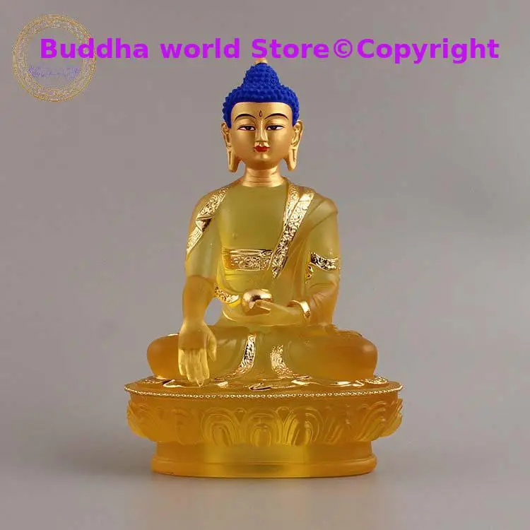 2025 Southeast Asia faith home Store SAFE GOOD LUCK Talisman Amitabha Sakyamuni Medicine Phra Sompo Gods Buddha statue FENG SHUI