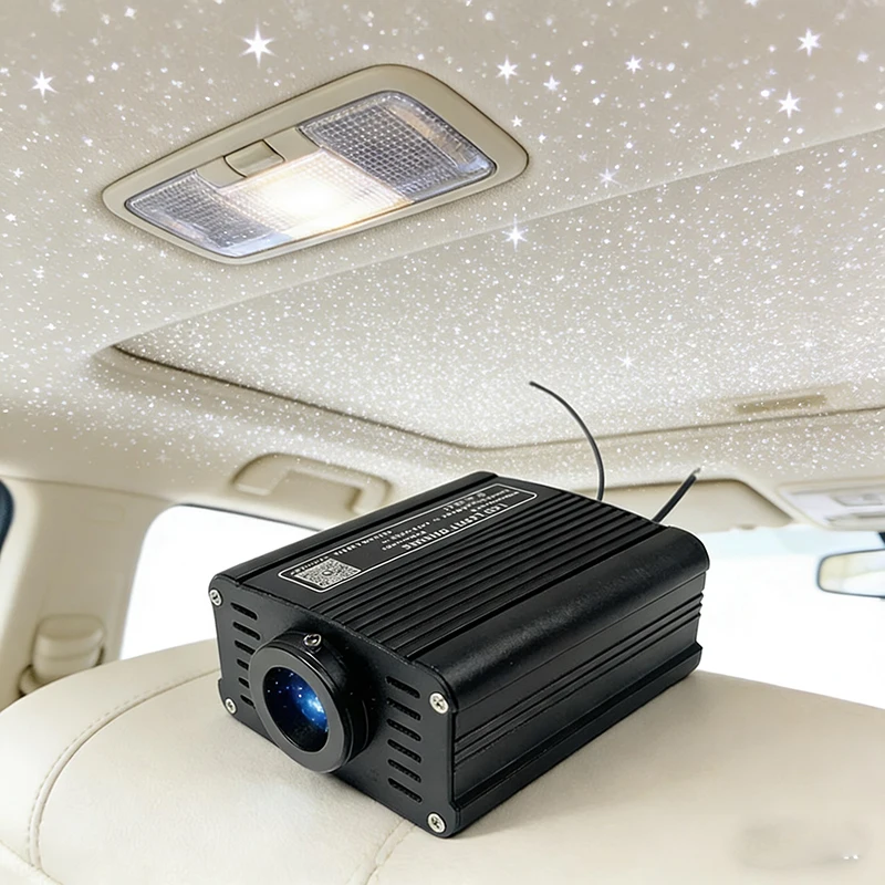 Multicolor Optic Lighting LED Smart APP Fiber Light engine RF Bluetooth control Cable Starry Effect Ceiling room car lamp new