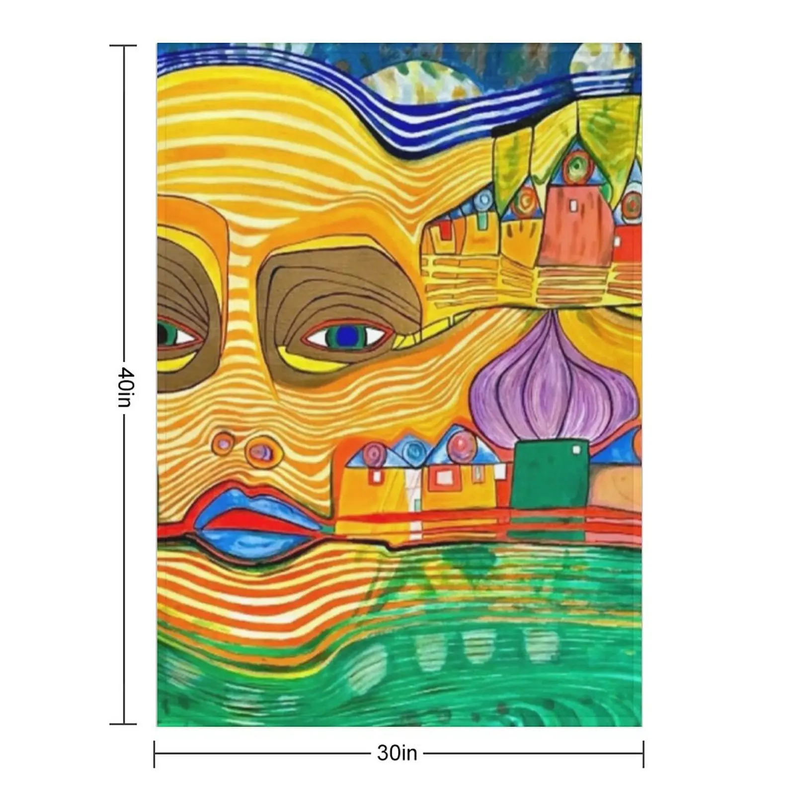 Irinaland over the Balkans Throw Blanket Fashion Sofas Moving Thins Plaid Bed Plush Blankets