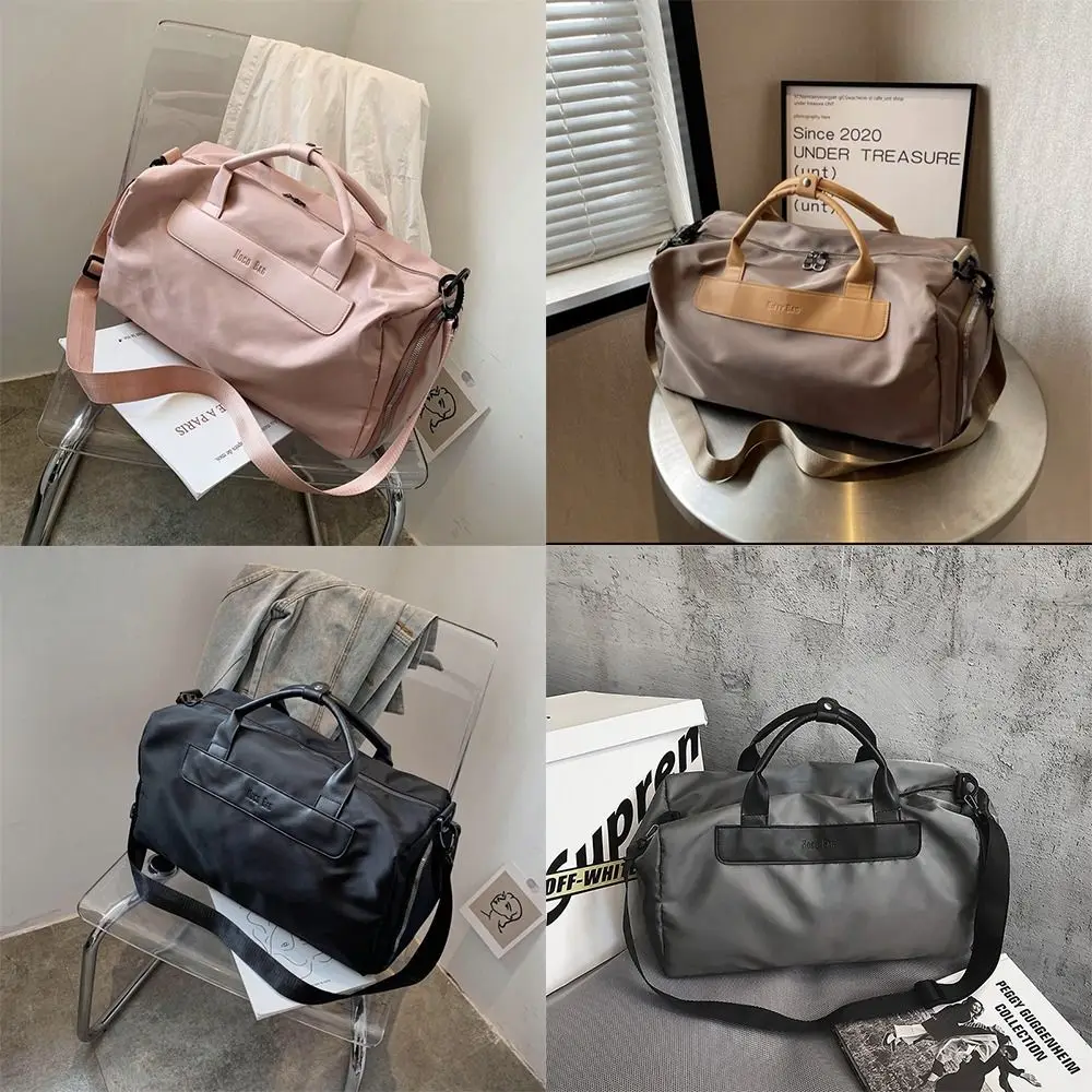 Trendy Large Capacity Gym Bag with Multiple Compartment Dry-wet Separation Travel Duffle Bag Lightweight Sports Bag for Women