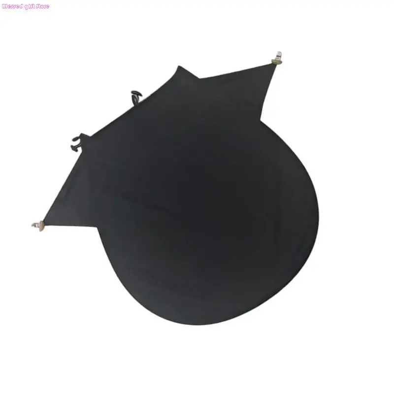 D0JC Breathable Strollers Sunshade Awning Pocket Pushchair Canopy for Baby with Easy Installation and Storage Feature