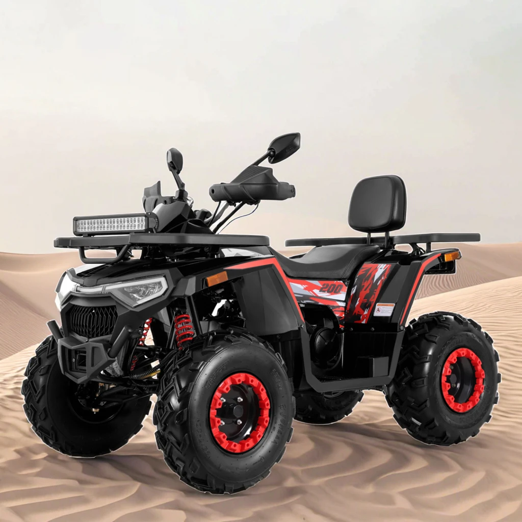 Tao Motor 2025 New Chinese Wholesale ATV 4x2 Cuatrimoto Quadriciclos  Quad Bike 4 Wheeler Automatic Chain Drive ATV 200cc