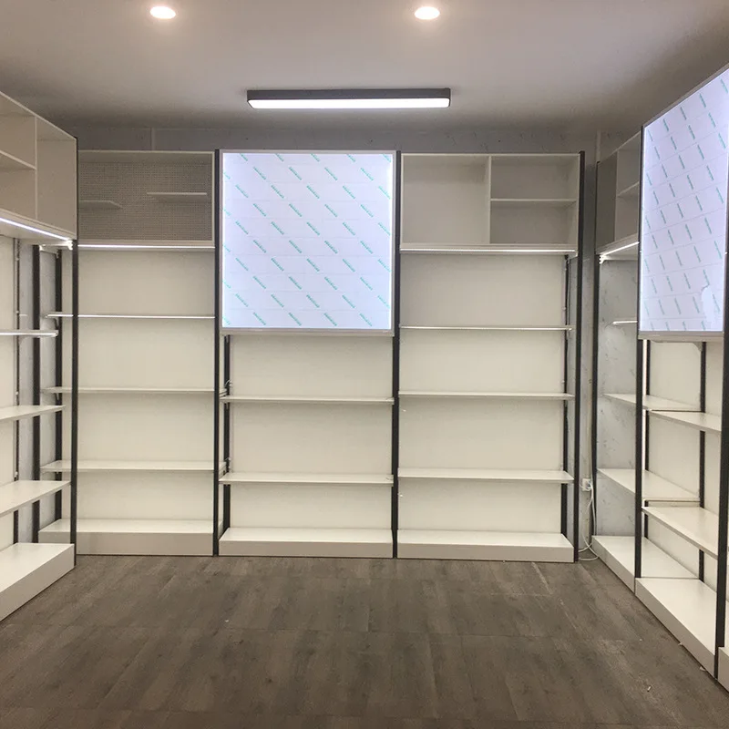 Custom. Company Exhibition Hall Customized Shelf Display Rack Shoe Bag Cosmetics Live Studio Products Display Rack Zhongd