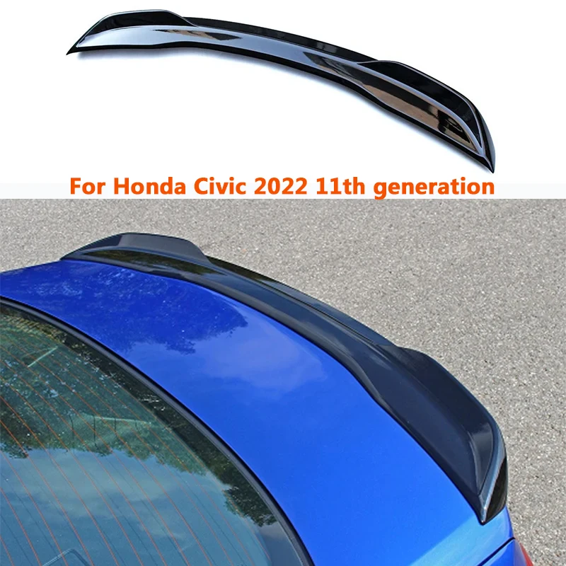 

Tail Roof Fixed Wing For Honda Civic 2022 11th generation original Rear Top Trunk Wing Spoiler Car Protective Body Kit