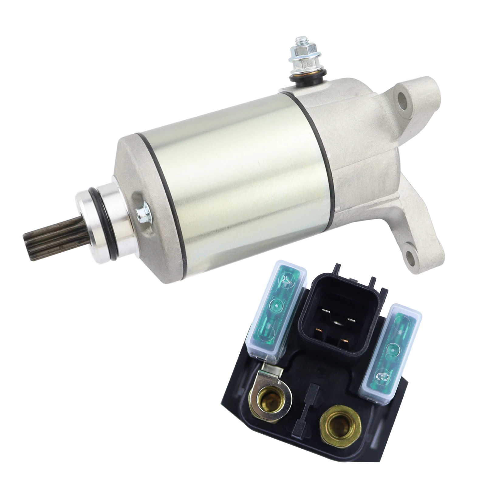 

31800-06G02 Motorcycle Starter Motor for SUZUKI DL 650 V-STROM SV650 SV650S SV650A 1999-2023 OEM Number 31100-19F00,31100-19F10