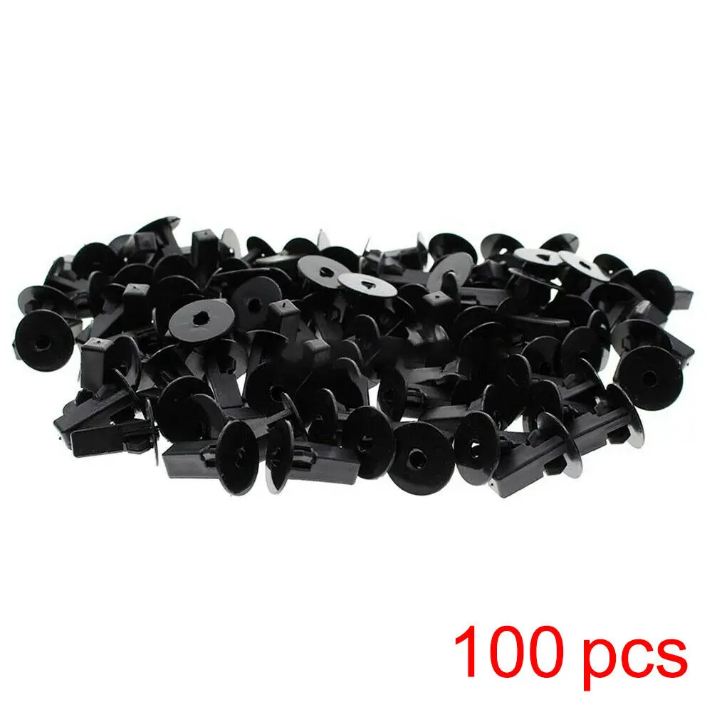 For Toyota Car Fastener Clips Bumper Inner Fender Rivets Push 8x8 2mm Pack of 100 for Fast and Permanent Fastening